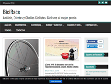 Tablet Screenshot of bicirace.com